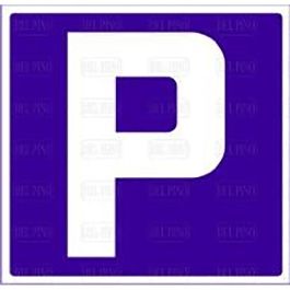 DUVER Señal 850 Plast.210X210 "P" (Parking) Precio: 9.5900004. SKU: B17AG9A3ST