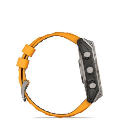 Montre intelligente GARMIN Fénix 8 AMOLED Orange 1,4" Ø 50 mm