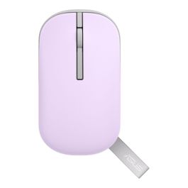 ASUS MD100 Marshmallow Souris sans fil RF + Bluetooth Ambidextre Optique 1600 DPI Violet