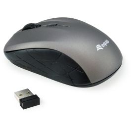 Equip Optische Maus kabellos USB Mini R+L grau