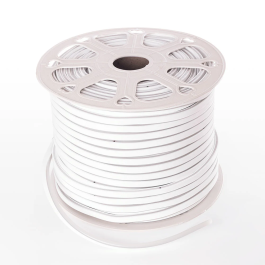 Ruban LED Néon Flex 6W 2700K 24V 8x16mm Simple 120xSMD2835 6W/M x1M 40.000H Corte 5CM HONSPVC8x16S220CMWW