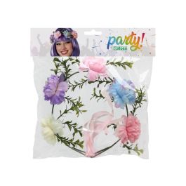 Couronne de fleurs pour femme adulte - Accessoire de fête, carnaval et cosplay de fée, nymphe ou reine des bois