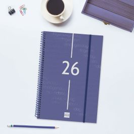 Agenda Finocam YEAR Bleu 16,5 x 24,2 cm 2026