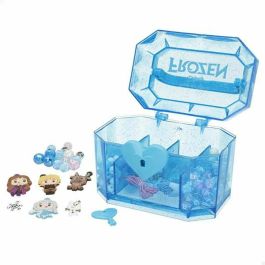 Lisciani Giochi Kit de Joyas Frozen LIS1737200180406 Caja con Cerradura Cuentas de Colores Charms de Frozen