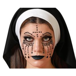 Joyas Faciales Adhesivas Monja Diabólica avec Larmes Noires - Bijoux Autocollants de Costume Gothique et Halloween Precio: 9.99. SKU: B13DBNNSZS