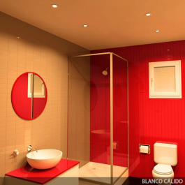 Downlight LED 5W 400Lm 4200K Halo Argenté 40.000H [PCE-DL5W-P-W]