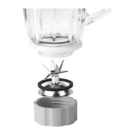 Sencor SBL 4370 - Blender 500 W avec bol en verre de 1,5 L, 2 vitesses, fonction Pulse, lames inox, couleur Orange