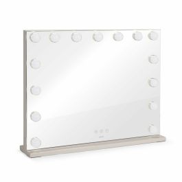 Livoo DOS207 Miroir Maquillage 56 x 44 cm 15 LED 3 Modes Lumière