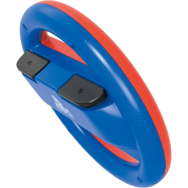 Hori - Volant de course pour Nintendo Switch 2 et Switch, manette Joy-Con, motif Mario Rouge, Mario Kart World - Sous licence Nintendo officielle