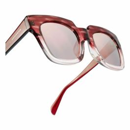 Hawkers DARK ROW X Lunettes de soleil carrées pour femme, finition or rose
