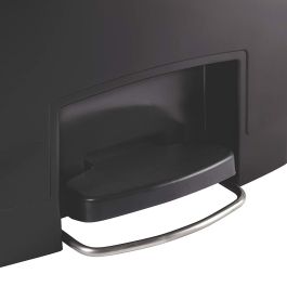 Poubelle Rubbermaid TAPA BASCULANTE Blanc Noir Plastique 25 L