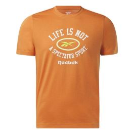 T-shirt à manches courtes homme Reebok HS4884 Orange