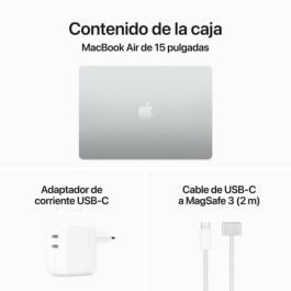 Ordinateur Portable Apple MRYP3Y/A 15,3" M3 8 GB RAM 256 GB SSD