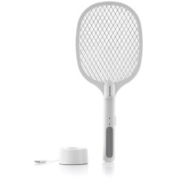 Raquette Anti-insectes Rechargeable 2 en 1 avec Lumière UV KL Rak InnovaGoods