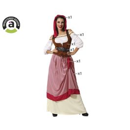 Déguisement Mesonera Adulte Femme Rouge, Ensemble 6 Pièces Veste Corset Ceinture Jupe et Pochette, Style Médiéval et Templier, Taille XS-S Precio: 27.888. SKU: B1DDDPHAX6