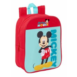Cartable Mickey Mouse Bleu Rouge 22 x 27 x 10 cm