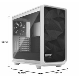 Fractal Design Meshify 3 Midi Boîtier PC Blanc TG Clear Tint