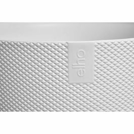 Elho Pot de fleurs Jazz Redonda Blanc Ø 26 x H 24 cm intérieur 100% recyclé ELH2942402645100