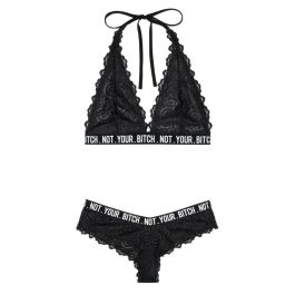 Ensemble de Lingerie Fantasy Lingerie Noir (L/XL)