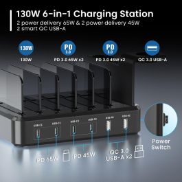 Station de Charge Ewent EW1335 130 W