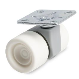 RUEDAS Roue pivotante Ferrari Ø38mm Noir-Gris Plastique