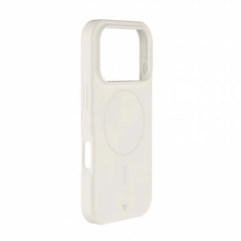 Force Case Coque MagSafe pour iPhone 17 Pro en Silicone Renforcée de Couleur Blanc - Protection Élégante Premium