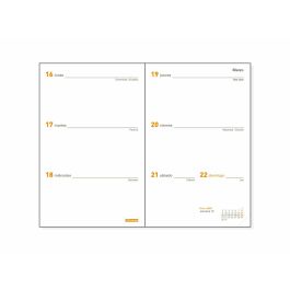 Recharge pour agenda Finocam P394 2026 8,2 x 12,7 cm