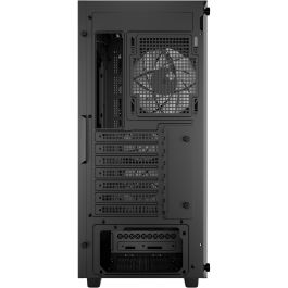 DeepCool Boîtier PC Gamer CC560 ARGB V2 - Midi-Tower Noir, Verre Trempé, 4 Ventilateurs ARGB, Support ATX/micro-ATX/Mini-ITX, Gestion des Câbles, Filtre Anti-Poussière