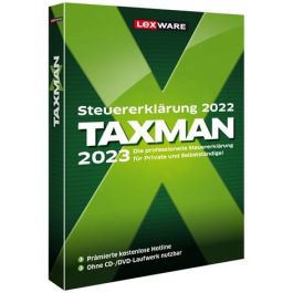 Lexware TAXMAN 2023 - 1 Device, bis zu 5 Steuererklärungen - ESD-DownloadESD
