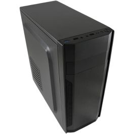 LC-Power 7036B Boîtier PC Midi-Tower Noir Compatible ATX, micro-ATX, Mini-ITX avec Ports USB 2.0, USB 3.2 Gen 1 et Support Ventilateurs 120 mm