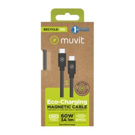 Câbles magnetiques Muvit DC-363C-C Noir 1 m
