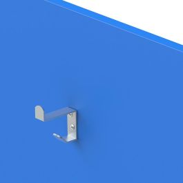 HERRAJES ALK Percha Doble Cabine Inoxidable 304