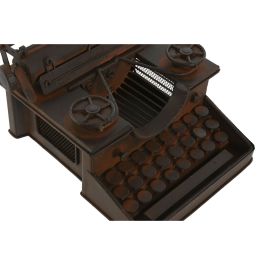 Figurine Décorative Home ESPRIT Bronze Vintage Machine à écrire 15 x 18 x 12 cm