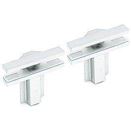 HERRAJES ALK Jeu de 2 Étriers pour Étagères Ral9006 Aluminium Zamak pour Bois ou Verre 3-25mm Precio: 36.5000004. SKU: B1EMM8HSVD