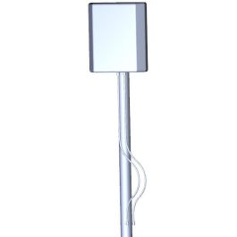 ALLNET GSM-Antenne 4dbi MIMO Flat Patch LTE Antenne 2x7m Kabel ALL19103