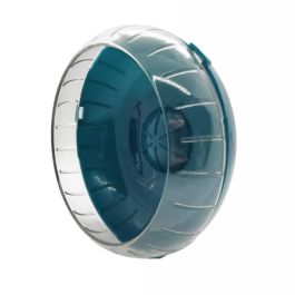 Zolux Roue d'exercice silencieuse pour petits rongeurs (hamsters, souris, gerbilles) - Bleu - Diamètre 14 cm