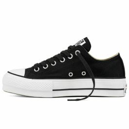 Baskets Casual pour Femme Chuck Taylor All Star Platform Converse Noir (38)