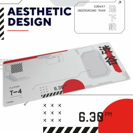 Tapis Gaming Trust 25717 Blanc