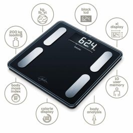Balance Numérique de Salle de Bain Beurer BF400 NEGRO