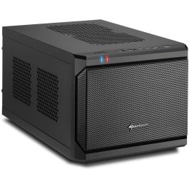Sharkoon QB One Schwarz - Midi/Minitower ITX, Mini-ITX 3,5 " - PC-/Server Netzteil Kühler - USB, USB 2.0, USB 3.0