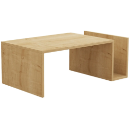 MEMO Table basse en chêne saphir avec plateau relevable et rangement intégré - Dimensions : 86.8 x 32.4 x 50 cm Precio: 70.452. SKU: B1GAGA85BJ