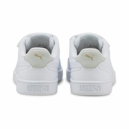 Chaussures de Sport pour Enfants Puma Shuffle V Blanc