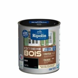 Peinture d'Apprêt Ripolin noir Satiné 500 ml