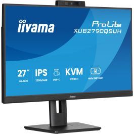 IIYAMA ProLite XUB2790QSUH-B2 Écran PC 27" (68,6 cm) IPS Quad HD 2560x1440 100 Hz, USB-C 65W, KVM, HDMI, DisplayPort