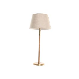 Lampe de bureau Home ESPRIT Beige Doré Naturel 50 W 220 V