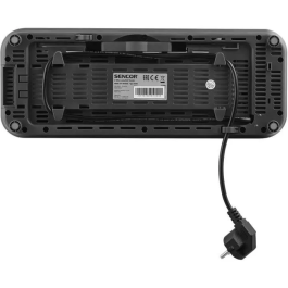 Sencor STS 4050SS Grille-pain en acier inoxydable avec minuterie électronique, 6 niveaux de grillage et fenêtre de contrôle - 1200 W