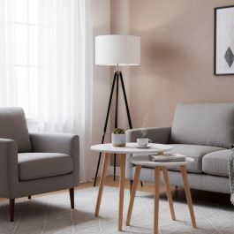 Jeu de 2 tables Max Home Blanc 50 x 50 x 50 cm (2 Unités)