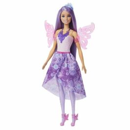 Barbie Poupée Fantaisie 3-en-1 : Fée, Sirène ou Princesse, avec 3 Tenues et Accessoires