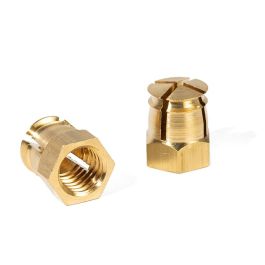 HERRAJES ALK Boulon d'expansion en laiton M8-13 pour perceuse 10 mm sans pastille