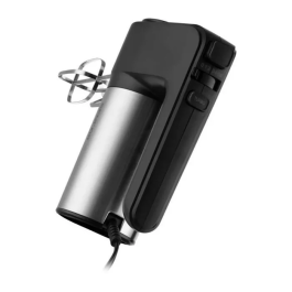 Sencor SHM 5207 Batteur électrique avec 2 Fouets et 2 Crochets à Pâte, 400 W, Vitesses Variables et Turbo